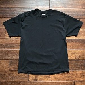 Vintage 90s Hanes Heavyweight 50 50 Blank Black Single Stitch T Shirt XL